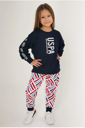 US Polo 1644-4 Kız Çocuk Eşofman Takımı