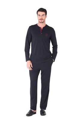 D'S Damat 221001 Uzun Kol Pijama Takımı