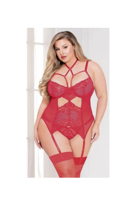 For Dreams 8313 Büyük Beden Jartiyer Takım