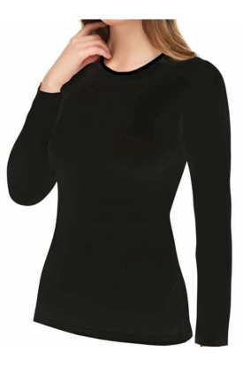 Imer 1273 Sıfır Yaka Uzun Kollu Badi Atlet