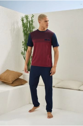 Kocabey 2094 Erkek O Yaka Pijama Takım