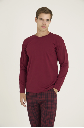 Kocabey 9273 Erkek  O Yaka Pijama Takımı