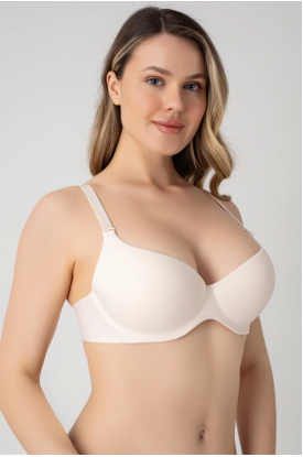 Nurteks 1005 Kadın Lazer Kesim Desteksiz Sütyen