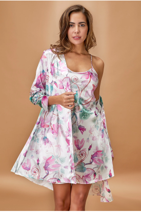 Nurteks 5354 Sabahlıklı Gecelik Takım