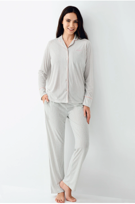 Pierre Cardin 9051-S Gömlek Pijama Takımı