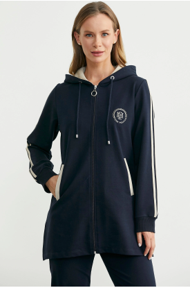 Sementa 76498 Kapüşonlu Tam Fermuarlı Eşofman Takım